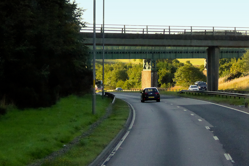 Road and Railway Bridges over the A90... © David Dixon :: Geograph ...