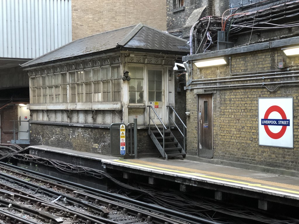 Former Signal Box, Liverpool Street © David Robinson :: Geograph ...