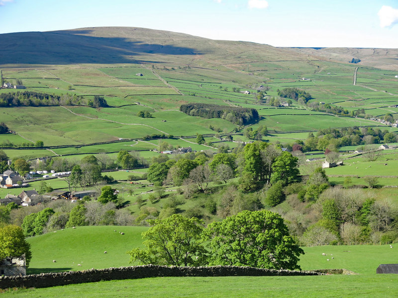 Upper Weardale above Westgate © Mike Quinn cc-by-sa/2.0 :: Geograph ...