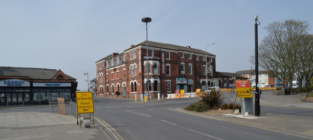 Junction of Sea Road and Alexandra Road
