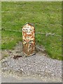 SK4326 : Milepost near East Midlands Airport by Alan Murray-Rust