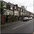 Stone houses, Duffryn Terrace, New Tredegar