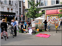 SJ8498 : Friends of the Earth, The People's Pop-up Park by David Dixon