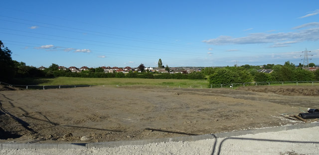 Land being cleared for building next to Leeds Road (A62)