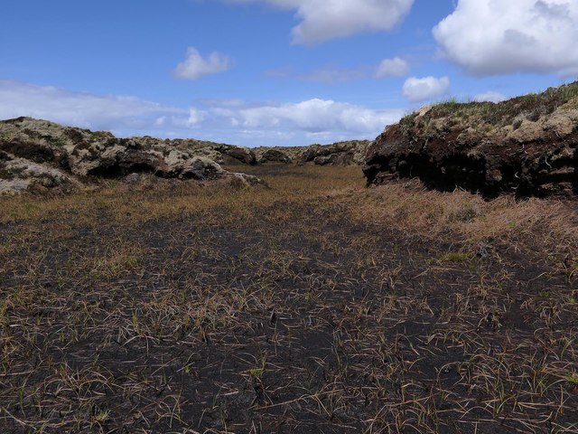 Site of moorland pool below Beinn Airigh a' Bhràghad, Isle of Lewis