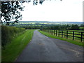 The road to Barrow Farm