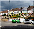 Rooftop solar panels, Chepstow Road, Newport