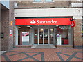 TQ1196 : Santander Bank Branch in Watford Harlequin Centre by David Hillas