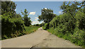 Lane past Ugworthy Barrows