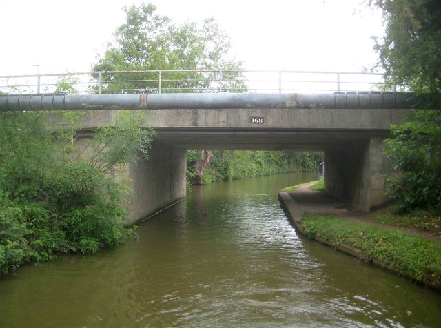 Oxford Canal: Samuelson Bridge Number 168
