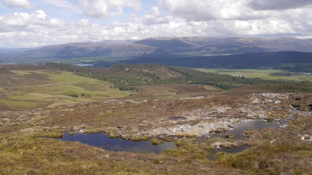 View from Creag Bhalg