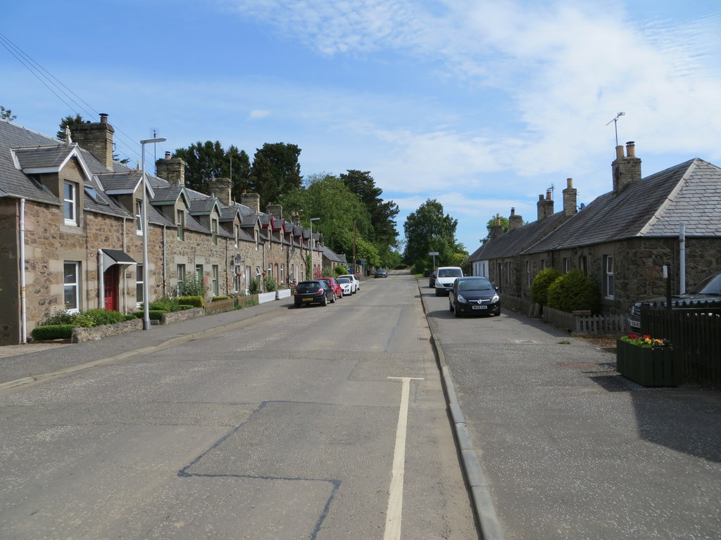 Road through Glencarse © Peter Wood cc-by-sa/2.0 :: Geograph Britain ...