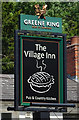 Sign for the Village Inn, Holt End, Beoley