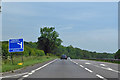 SP6442 : A43 towards Northampton by Robin Webster