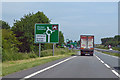 A43 towards Northampton