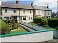 Semi-detached housing on the A24 (Belfast Road) at Ballynahinch