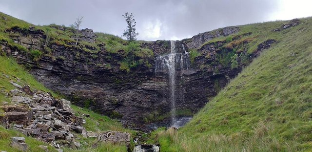 Gastack Beck waterfall