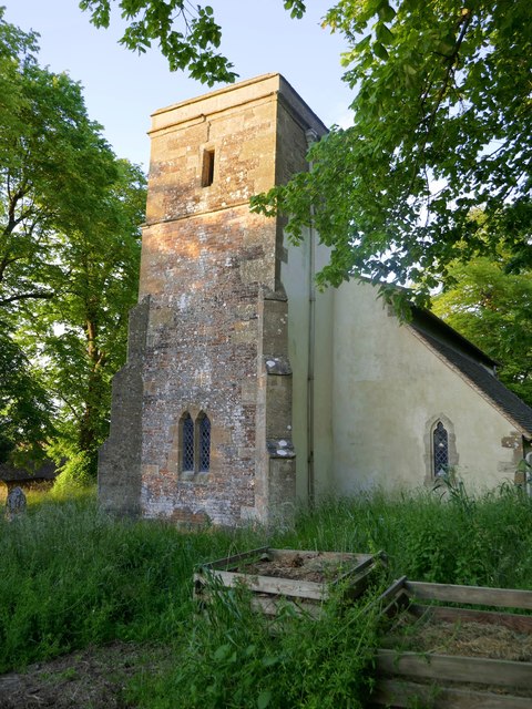 Letcombe Bassett church: the tower from the south-west