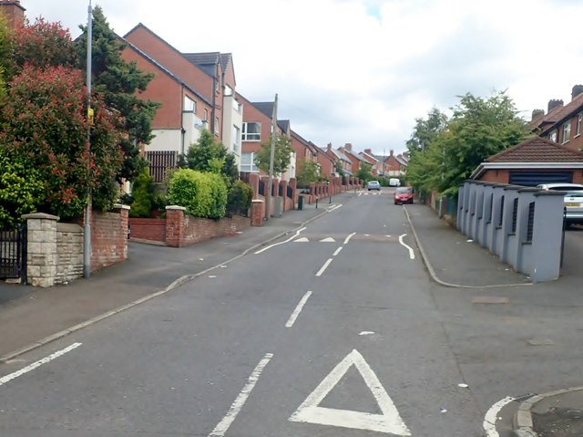 Breda Park Road at Knockbreda © Eric Jones :: Geograph Ireland