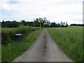 Farm track leading to Berryhill