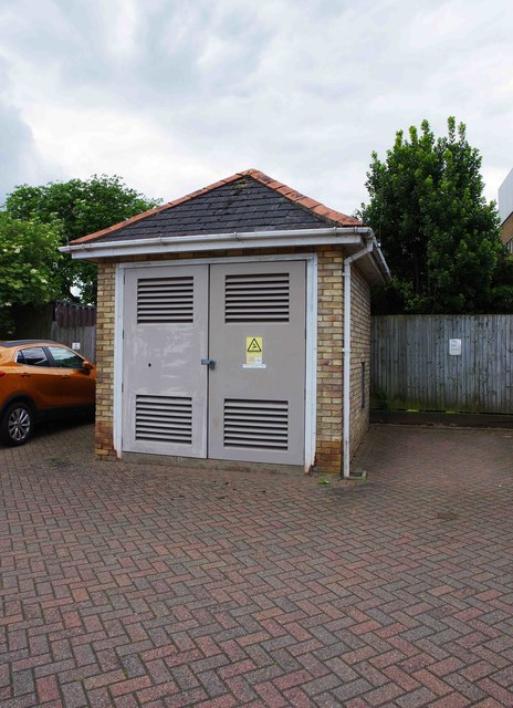 Electricity substation, Furrowfields Road - South Car Park, Chatteris, Cambs