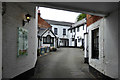 Yard, Angel Hotel, Market Harborough