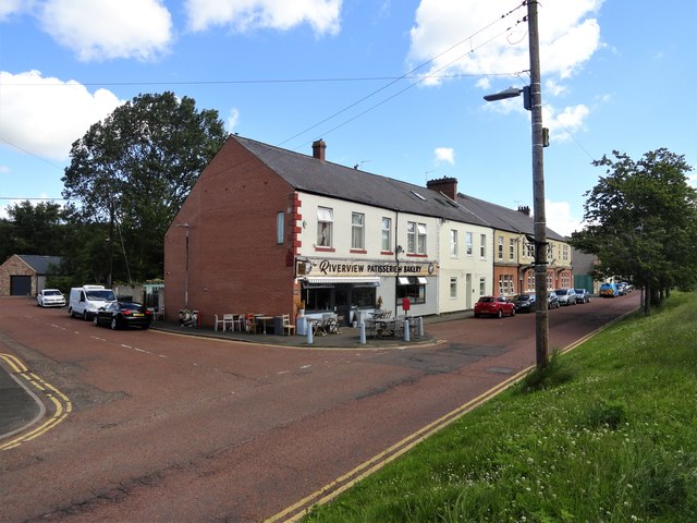 Riverside cafe in Blackhall Mill © Robert Graham :: Geograph Britain ...