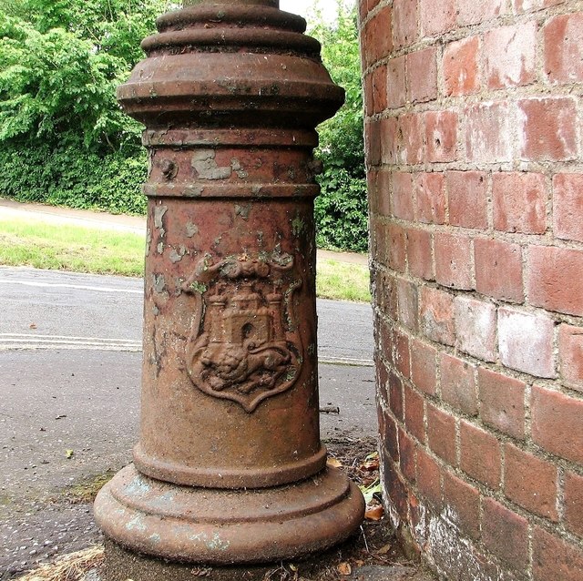 Norwich City Crest On The Cast Base Of A © Evelyn Simak Cc-by-sa 2.0 