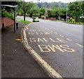 Risca Road bus stop and shelter, Newport