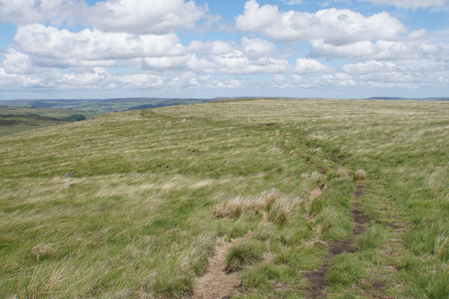 Path on Great Manshead Hill