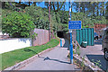 Coast Path tunnel at Saundersfoot