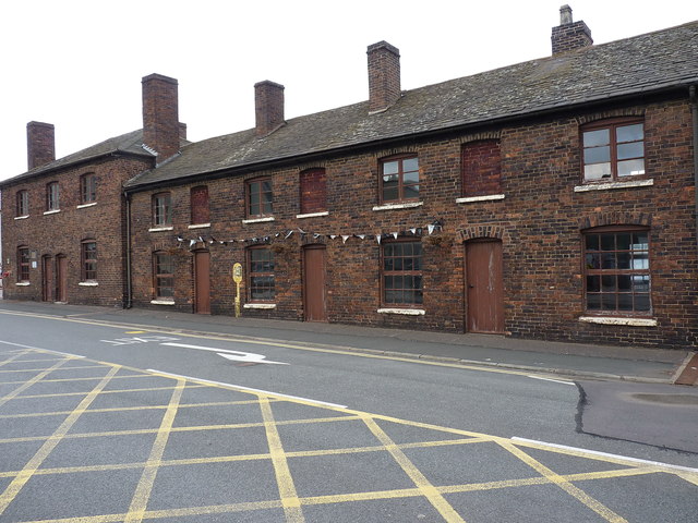 Former cottages & offices in the Soho Foundry