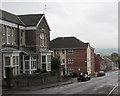 East along Crown Street,  Morriston, Swansea