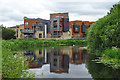 NS5668 : Canalside Housing by Anne Burgess