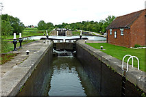 SP1976 : Knowle Bottom Lock south-east of Solihull by Roger  D Kidd