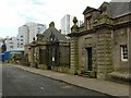NS5865 : Former Glasgow Academy gateway on Holland Street by Alan Murray-Rust