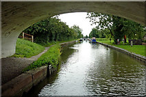 SP1975 : Grand Union Canal  near Rotten Row, Solihull by Roger  D Kidd