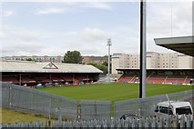 NS5867 : Firhill Park football ground by Mark Anderson