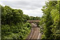 Railway between Kelvindale and Anniesland