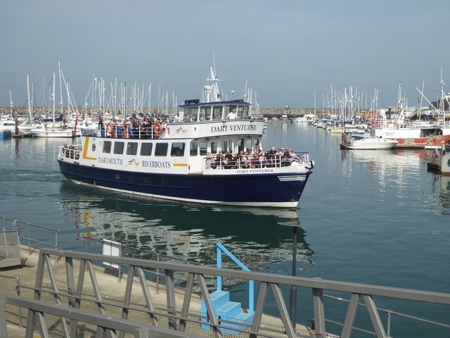 Brixham Harbour - ferry to Torquay © Chris Allen :: Geograph Britain ...