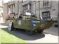 TL1998 : DUKW at Peterborough Cathedral for Armed Forces Day by Paul Bryan