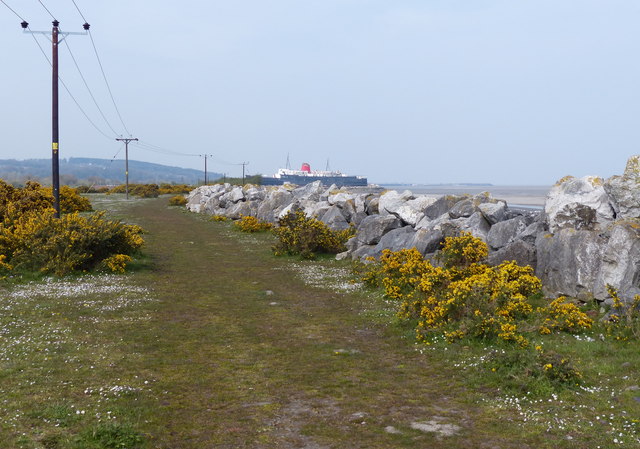 Wales Coast Path at Llannerch-y-môr