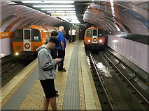 NS5664 : Kinning Park Subway station by Alan Murray-Rust