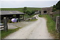 Entrance road to Hurries Farm