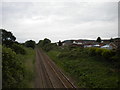 Railway north east of Helsby