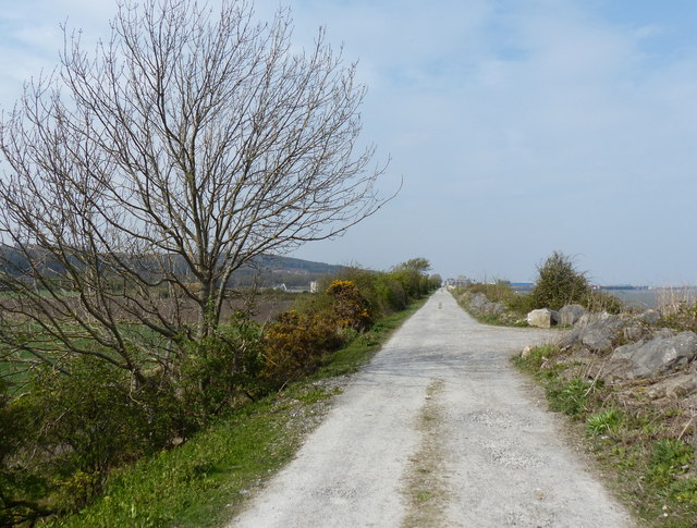 Wales Coast Path at Glan-y-don