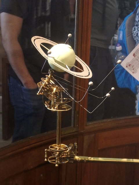 Saturn on a limb, Kelvingrove Museum, Glasgow