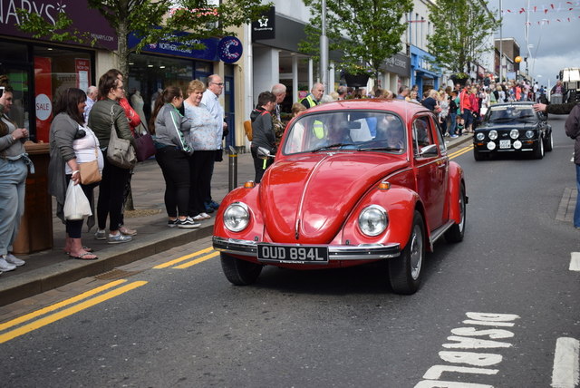 Volkswagen Classic Car, High Street,... © Kenneth Allen cc-by-sa/2.0 :: Geograph Ireland