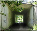 Path under the A2, Boughton Bypass