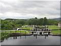 NS5669 : Maryhill Locks, Forth & Clyde Canal by M J Richardson